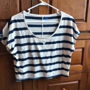 So woman’s large half T-shirt
